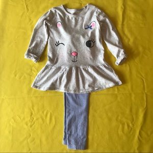 👧 Carter’s Top & Leggings Set